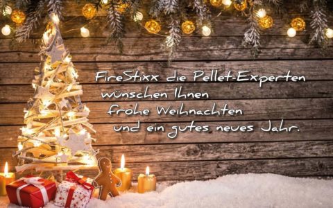 FireStixx die Pellet-Experten wünschen Ihnen frohe Weihnachten