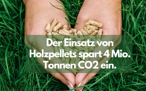 Pelletfeuerungen sparen Treibhausgase ein