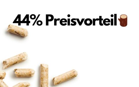 Preisvorteil von rund 44%